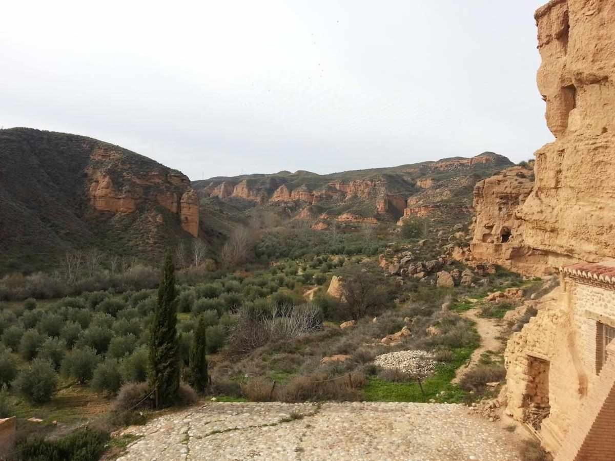 Hábitat Troglodita Almagruz Purullena Esterno foto